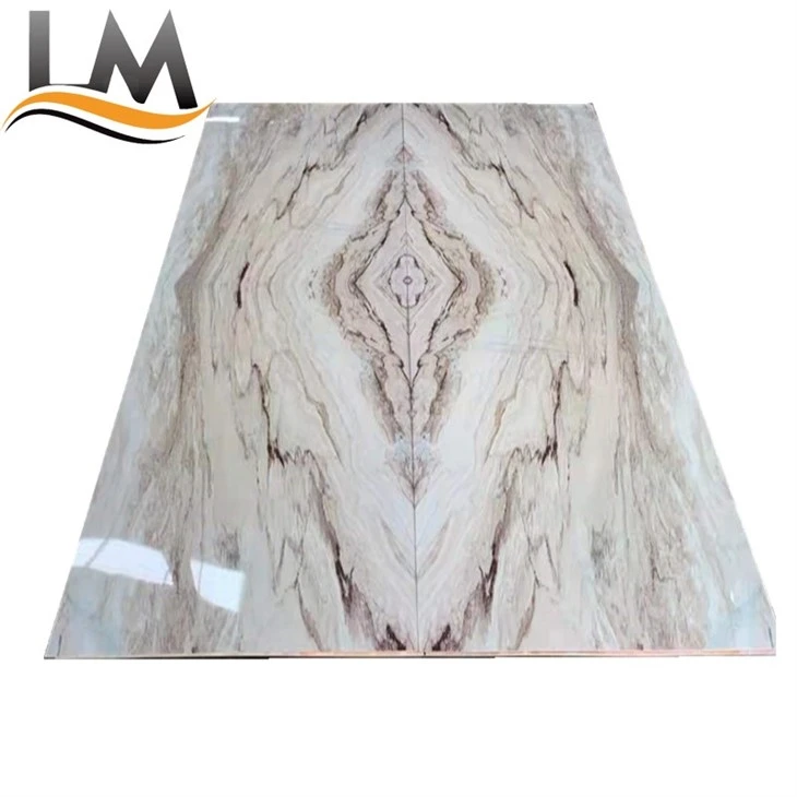 1220*2440mm Pvc Marble Sheet For Wall Decoration
