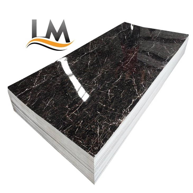 1220*2440mm Pvc Marble Sheet For Wall Decoration